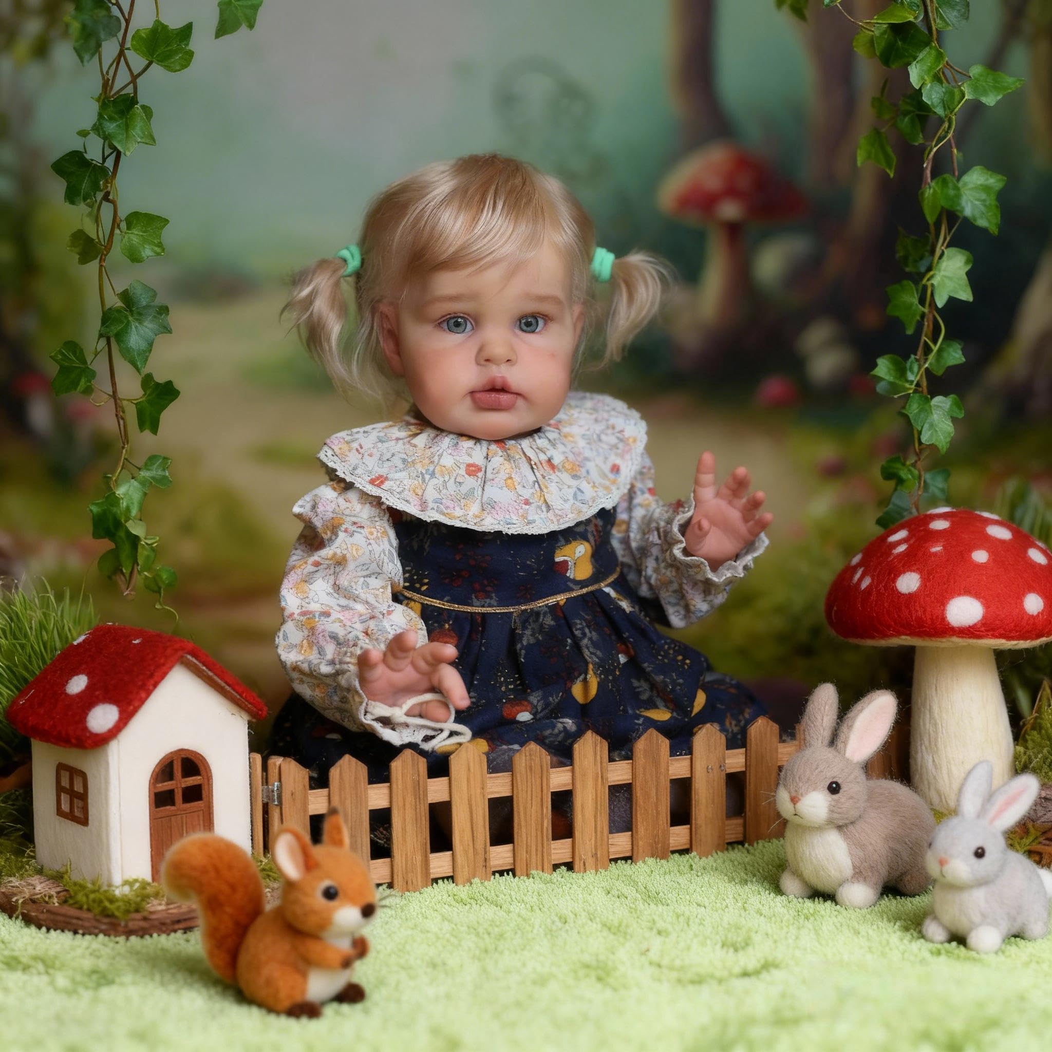 Amazon | ROSHUAN ビッグサイズ リアルライフ リボーン 幼児 人形